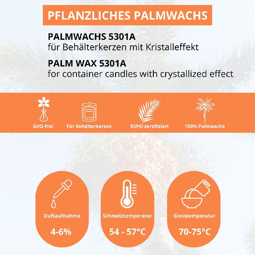 Bio Palmwachs für Behälterkerzen mit Kristalleffekt-Palm wax 5301A 2.png
