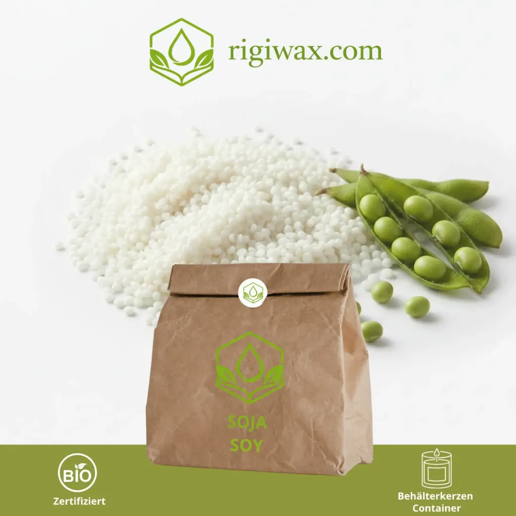 Bio Olivenwachs für Behälterkerzen - Keragreen Olive Container (1 kg)